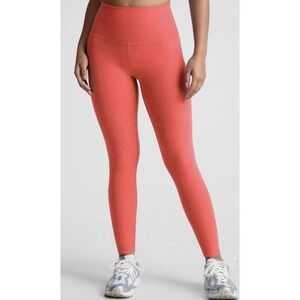 Beyond Yoga Spacedye Caught In The Midi Leggings Medium M Coral Glow Excellent!